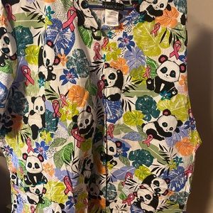 Cherokee 5x scrub top